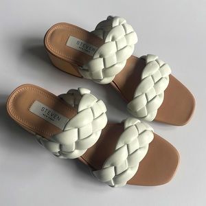 Brand New Steve Madden cute mules bridal bride